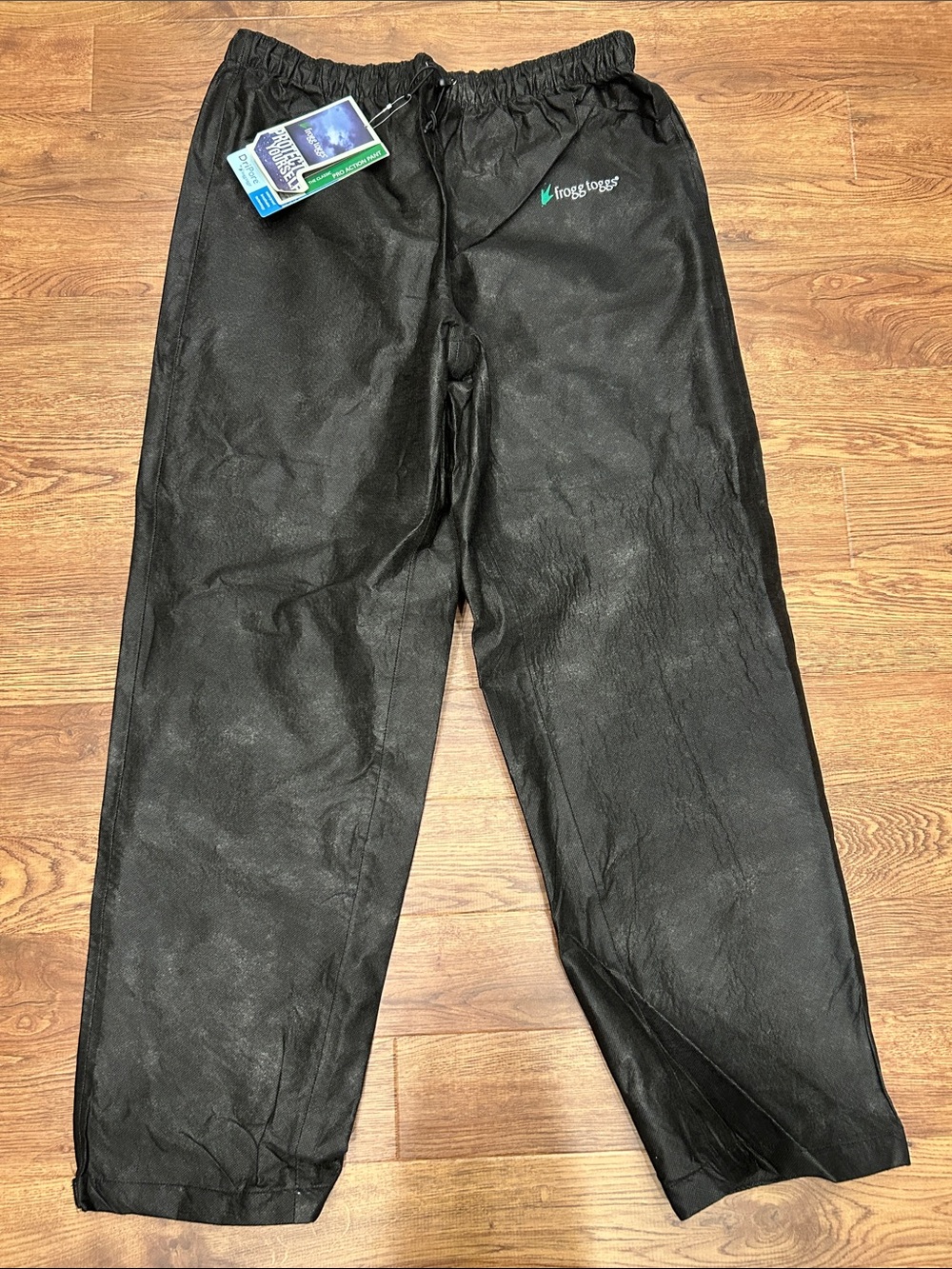Frog Toggs Classic Pro Action Pant NWT Black Waterproof Rain Pants Men’s XL